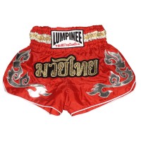 Детские шорты Lumpinee Тайский Бокс "Classic" Красные